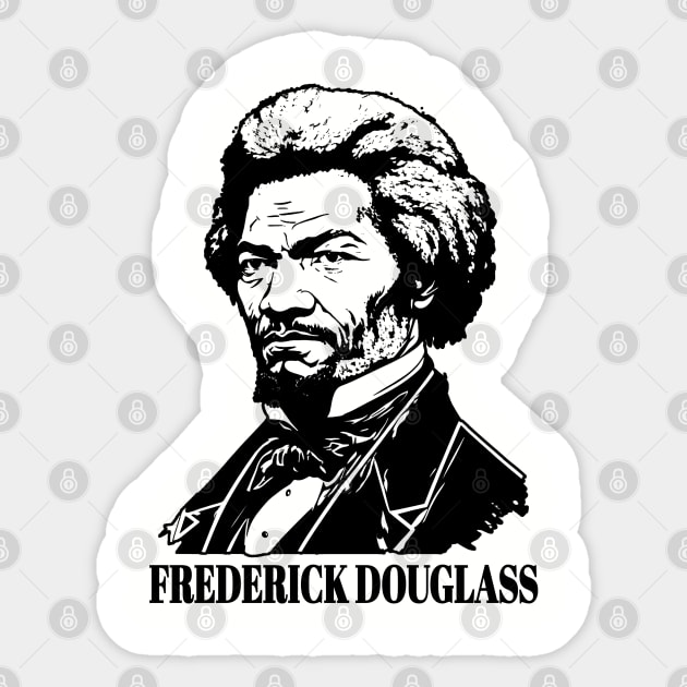 Frederick Douglass Sticker by UrbanLifeApparel